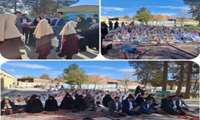 اهدا۳۵۰ بسته فرهنگی ترویج نماز به دانش آموزان استان کرمان