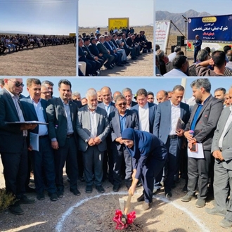 آیین کلنگ‌زنی شهرک تخصصی اصناف استان کرمان برگزار شد