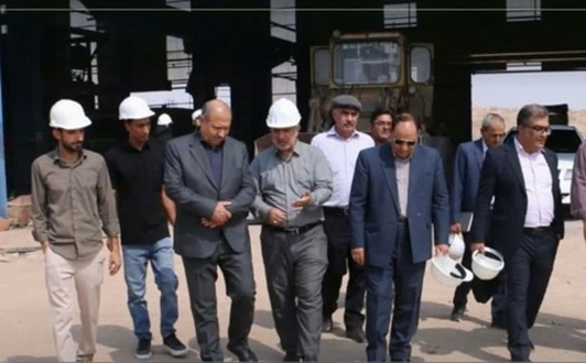 بازدید فرماندار کرمان از واحدهای تولیدی